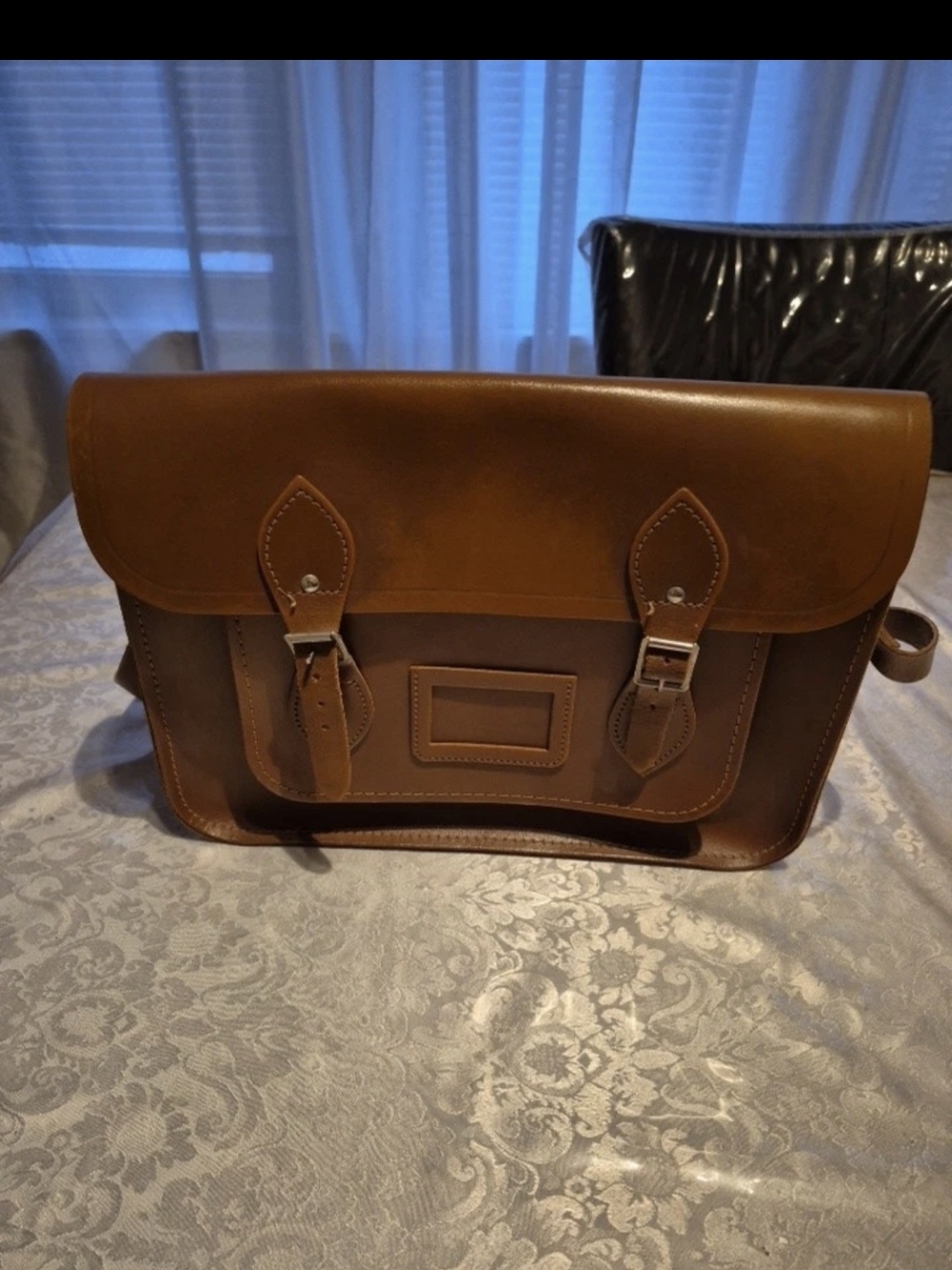 Cambridge Classic Brown Leather Satchel Bag